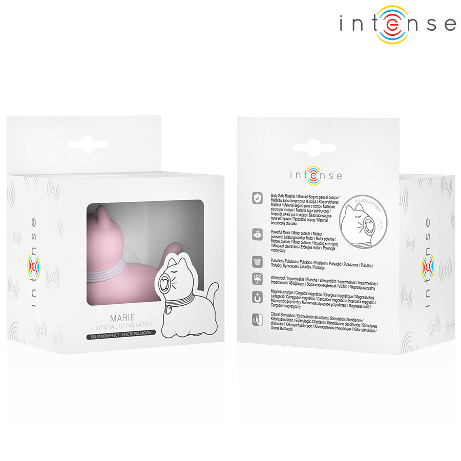 INTENSE - STIMOLATORE DELLA LINGUA CON EFFETTO PULSAZIONE MARIE PINK
