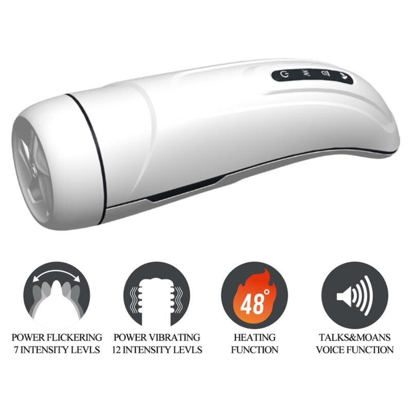 PRETTY LOVE - MASTURBATORE MASCHILE MARISSA VIBRAZIONE, CALORE, VOCE E ASPIRAZIONE