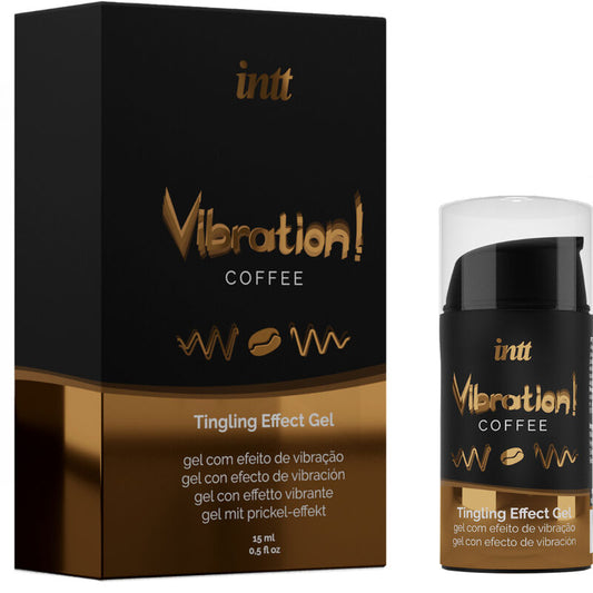 INTT - POTENTE GEL LIQUIDO VIBRANTE STIMOLANTE INTIMO CAFFÈ 15ML