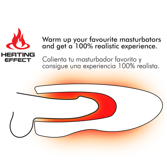 JAMYJOB - MASTURBATORE RISCALDANTE E ROTANTE SPIN-X