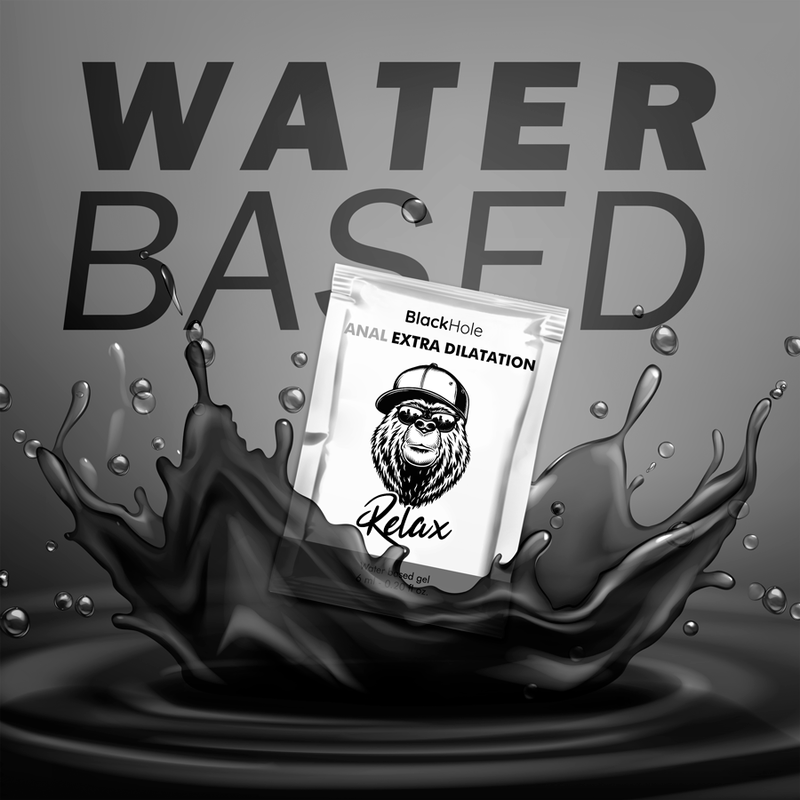 BLACK HOLE - GEL A BASE D'ACQUA EXTRA DILATAZIONE 6 ML MONODOSE