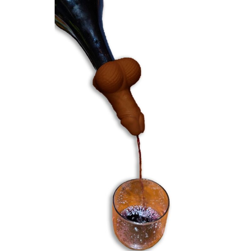 DIABLO PICANTE - DECANTER PER VINO A FORMA DI PENE MULATTO