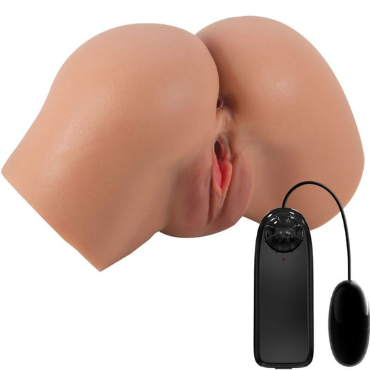CRAZY BULL - VIBRATORE HAILEY CON VAGINA REALISTICA E CONTROLLO ANO REMOTO