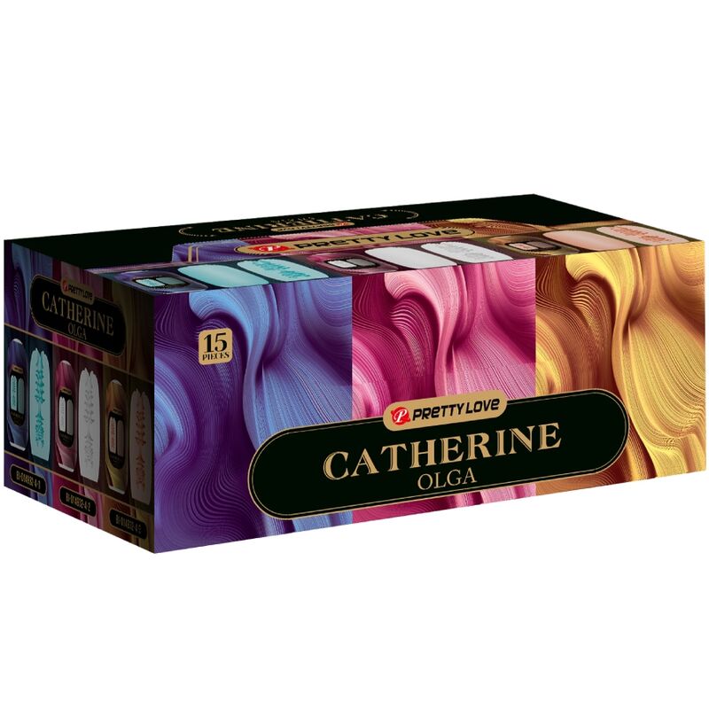 PRETTY LOVE - OLGA PACK 15 VARI MASTURBATORI MASCHILI