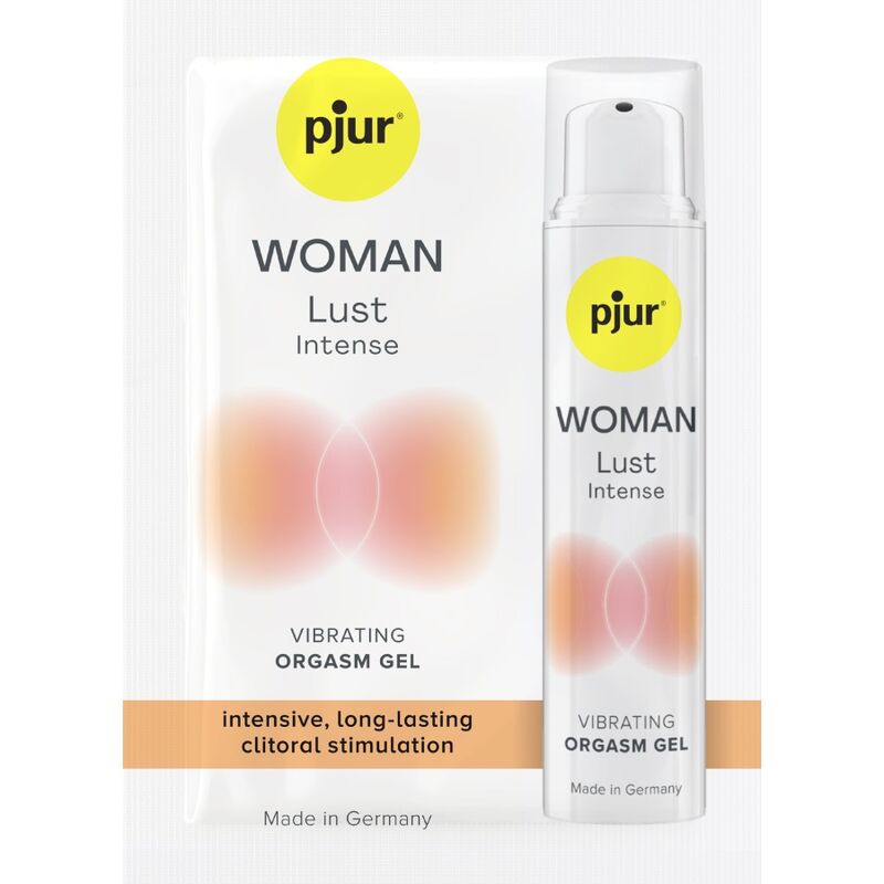 PJUR - WOMAN LUST GEL VIBRANTE INTENSO MONODOSE PER ORGASMO 1,5 ML