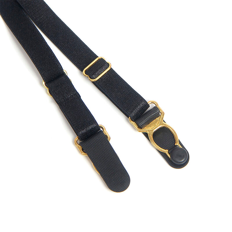 SUBBLIME - 955465 CORPO IN PELLE NERA CON CERNIERA L/XL