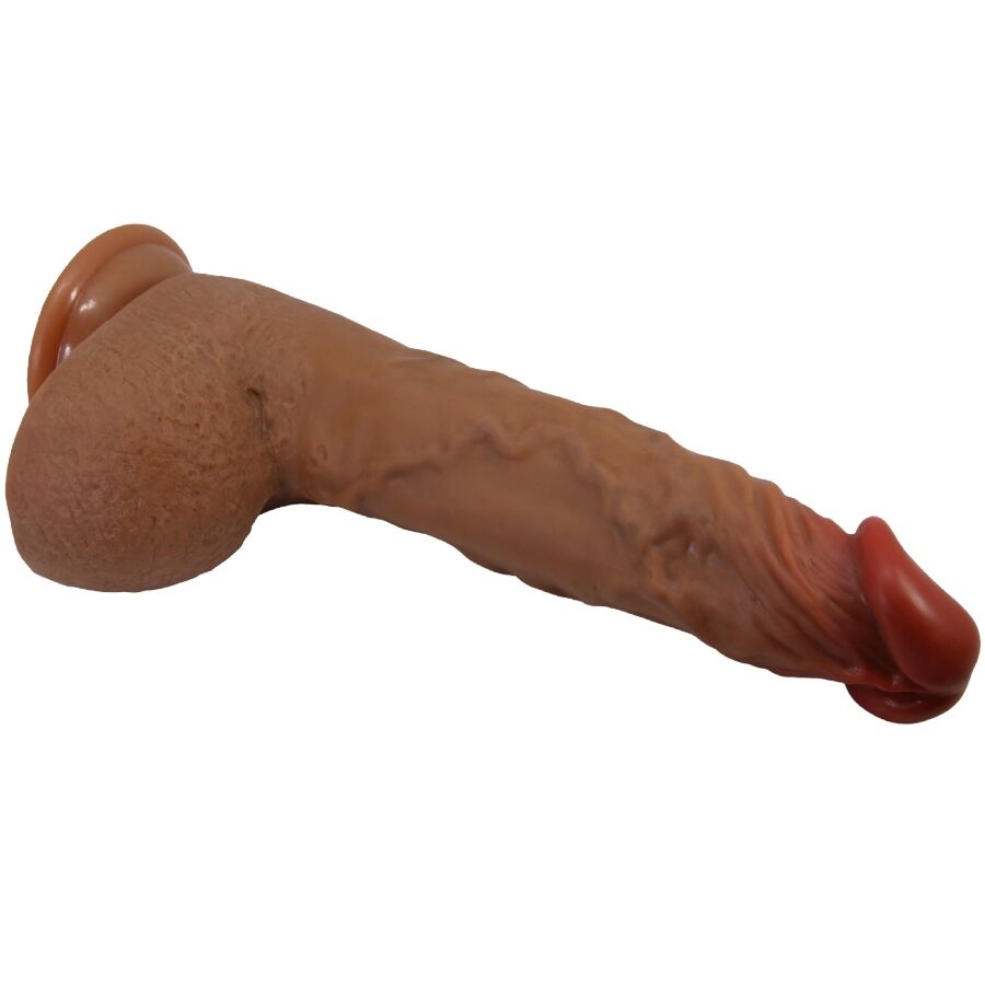 BAILE - BEAUTIFUL WILKS 5 IMPOSTAZIONI VIBRATORE REALISTICO 25 CM MULATO