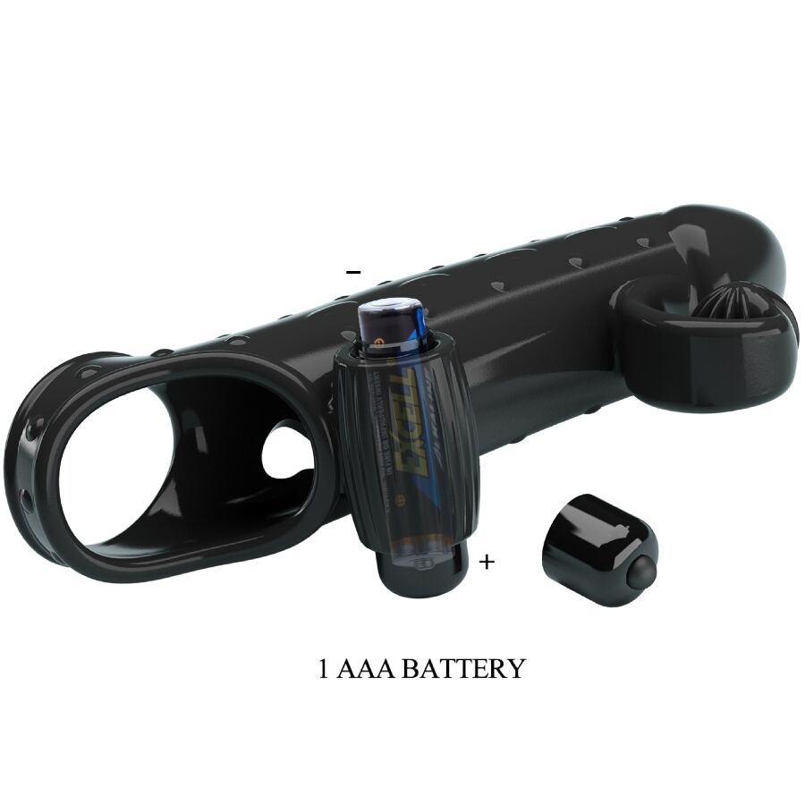 ROMANCE - GUAINA PER PENE VIBRANTE NERA