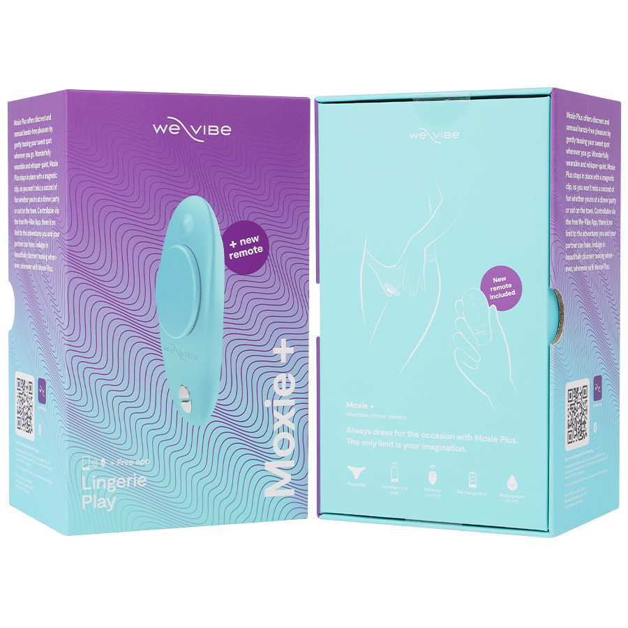 WE-VIBE - MOXIE + VIBRATORE CLITORALE AQUA