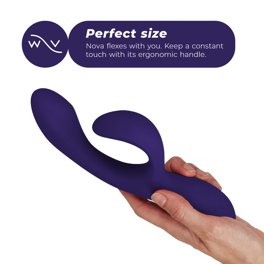 WE-VIBE - VIBRATORE NOVA 3 RABBIT BLU NOTTE