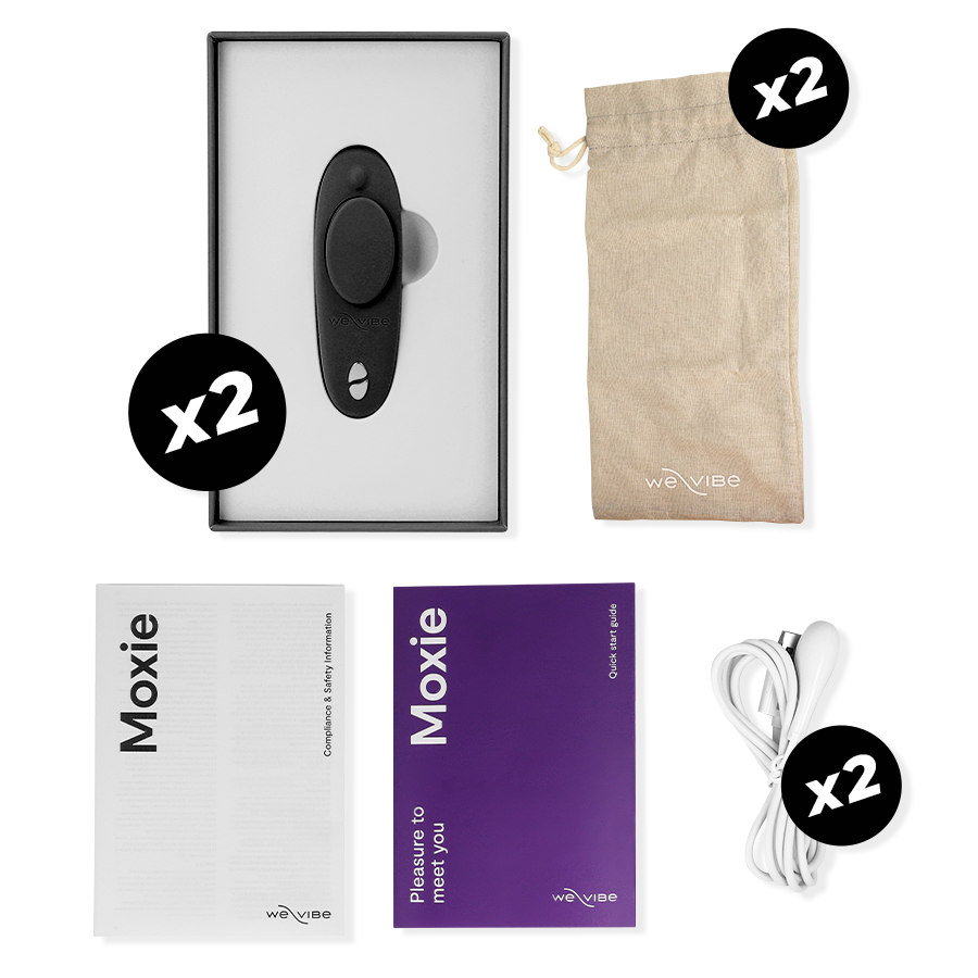 WE-VIBE - PRENDICI IN VIA SET MOXIE + MOXIE