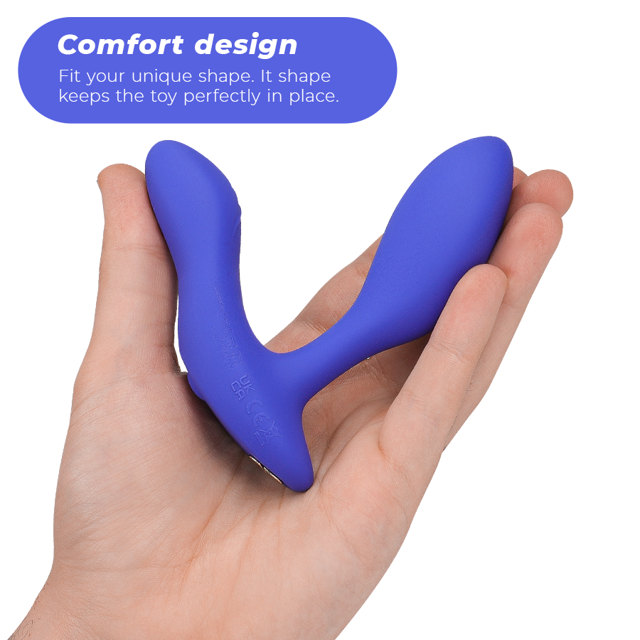 WE-VIBE - MASSAGGIATORE PROSTATICO VECTOR+ BLU