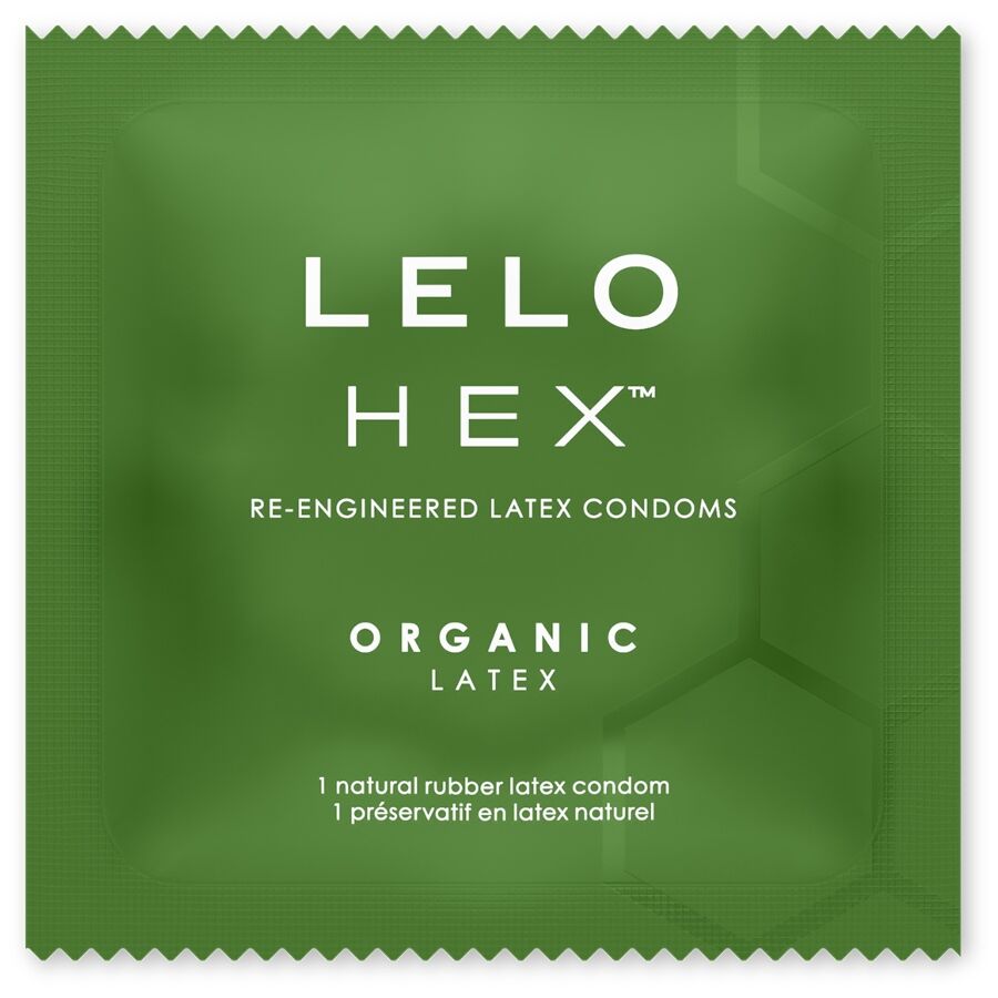 LELO - PRESERVATIVI ORGANICI HEX CONFEZIONE DA 3 UNITÀ