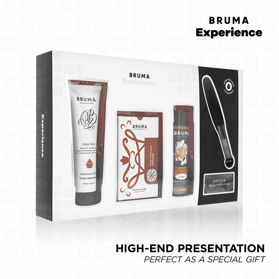 BRUMA XPERIENCE - KIT DOLCE TENTAZIONE TORTA AMERICANA VIBRO-ORGASMICA