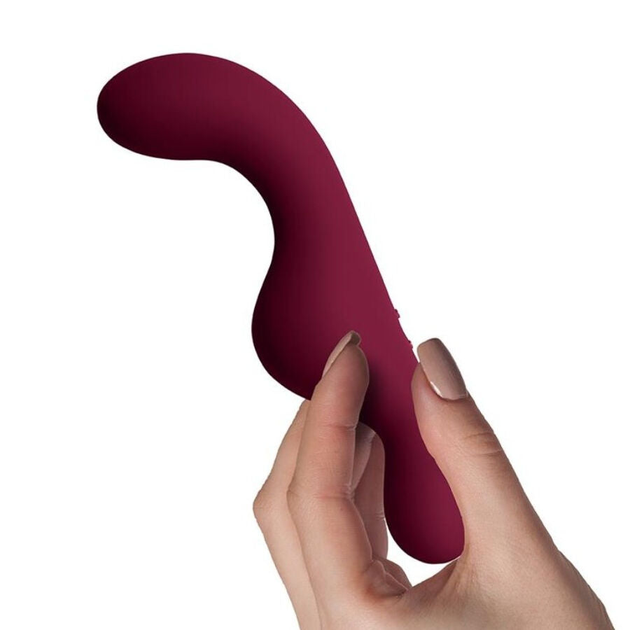 ROCKS-OFF - VIBRATORE PER PUNTO G ROSSO RUBY GLOW