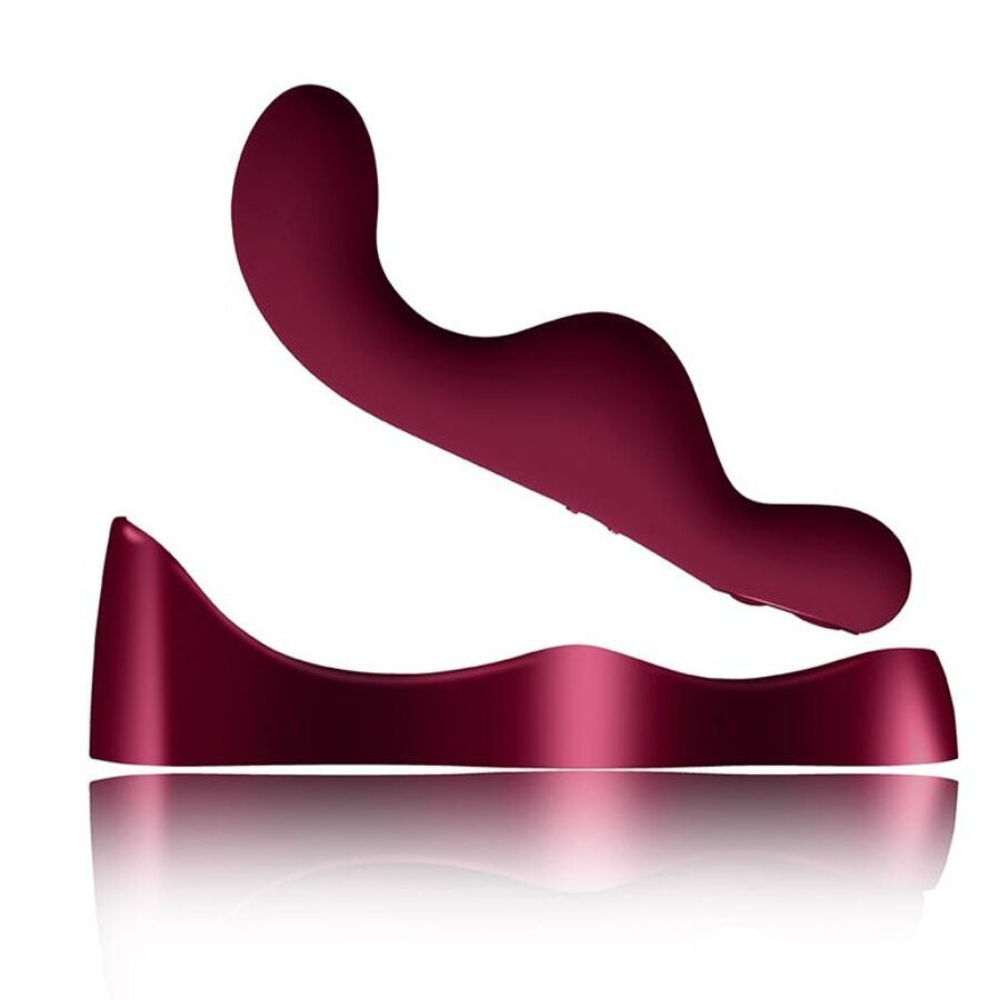 ROCKS-OFF - VIBRATORE PER PUNTO G ROSSO RUBY GLOW