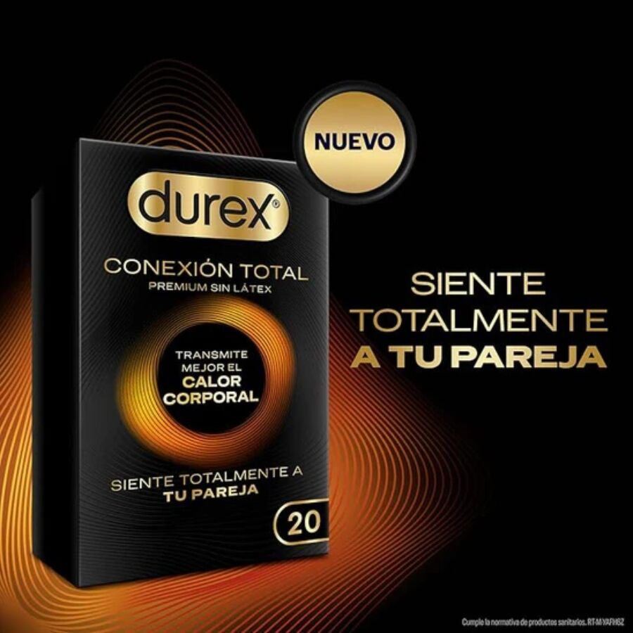 DUREX - TOTAL CONNECTION ULTRA FINE PLUS SENZA LATTICE 20 UNITÀ