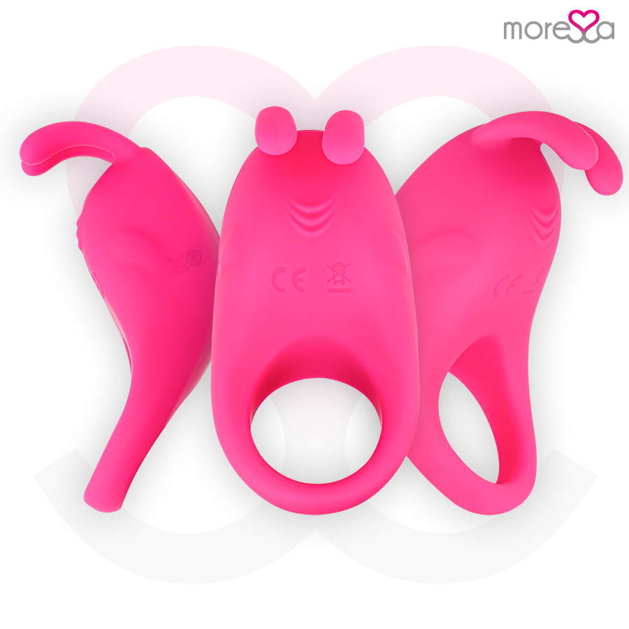 MORESSA - BRAD PREMIUM SILICONE RICARICABILE ROSA