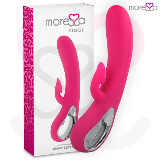 MORESSA - DUSTIN ASPIRAZIONE CLITORIDEA E VIBRAZIONE POTENTE SILICONE PREMIUM RICARICABILE