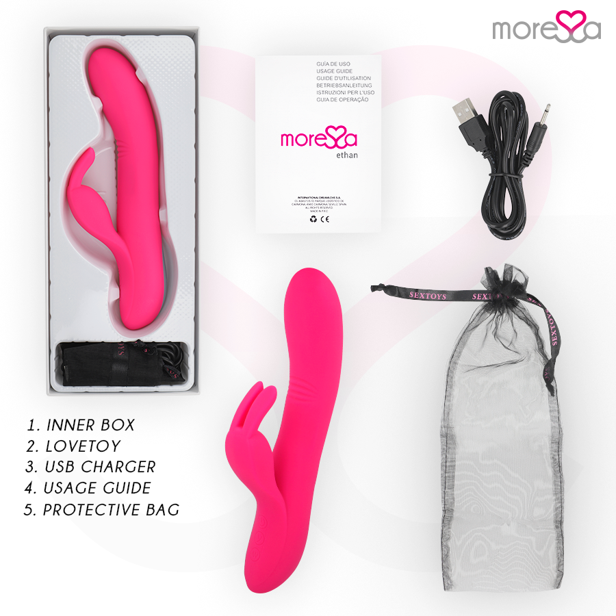 MORESSA - ETHAN PREMIUM SILICONE RICARICABILE