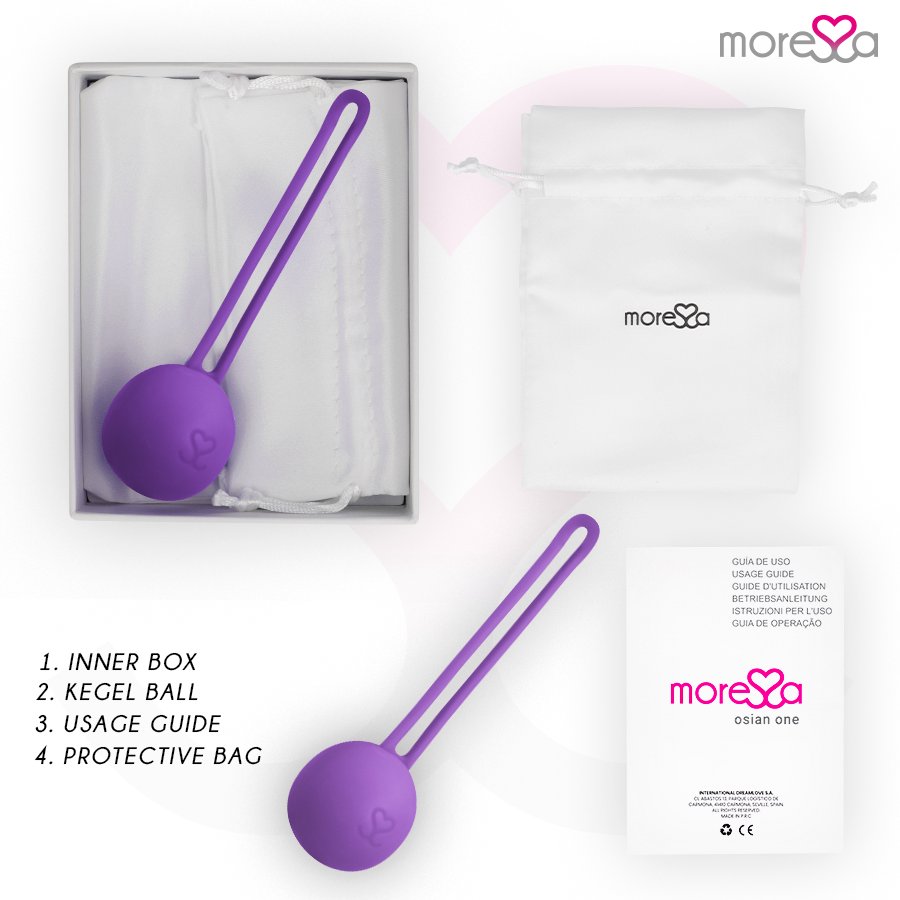 MORESSA - OSIAN ONE PREMIUM SILICONE LILLA