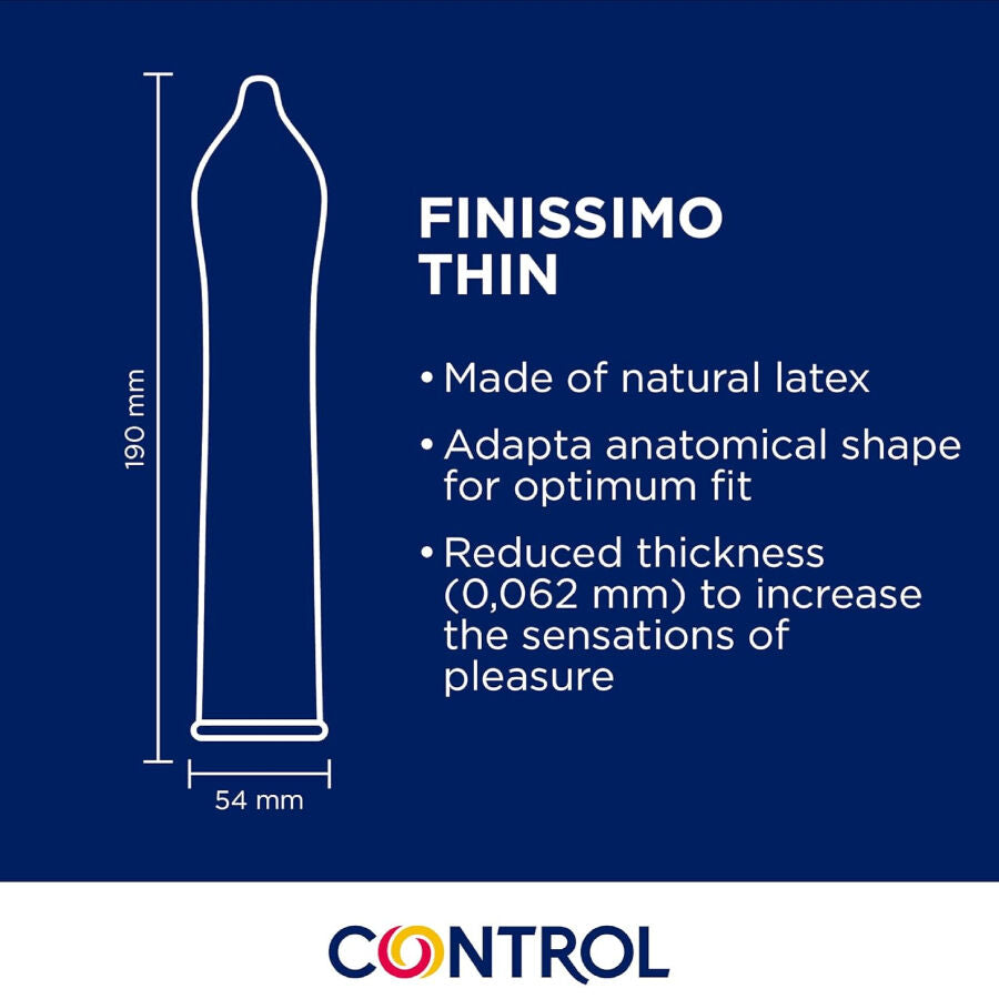 CONTROL - PRESERVATIVI FINISSIMO SENSO 144 UNITÀ
