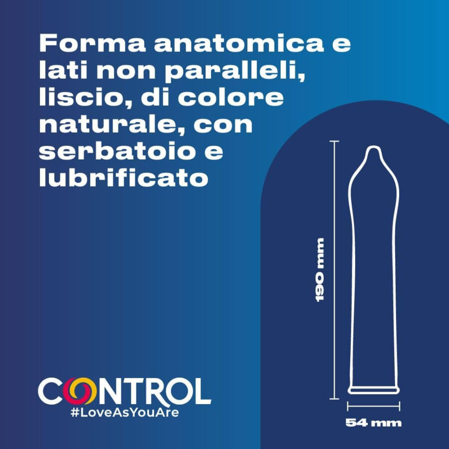 CONTROL - PRESERVATIVI NATURALI 144 UNITÀ