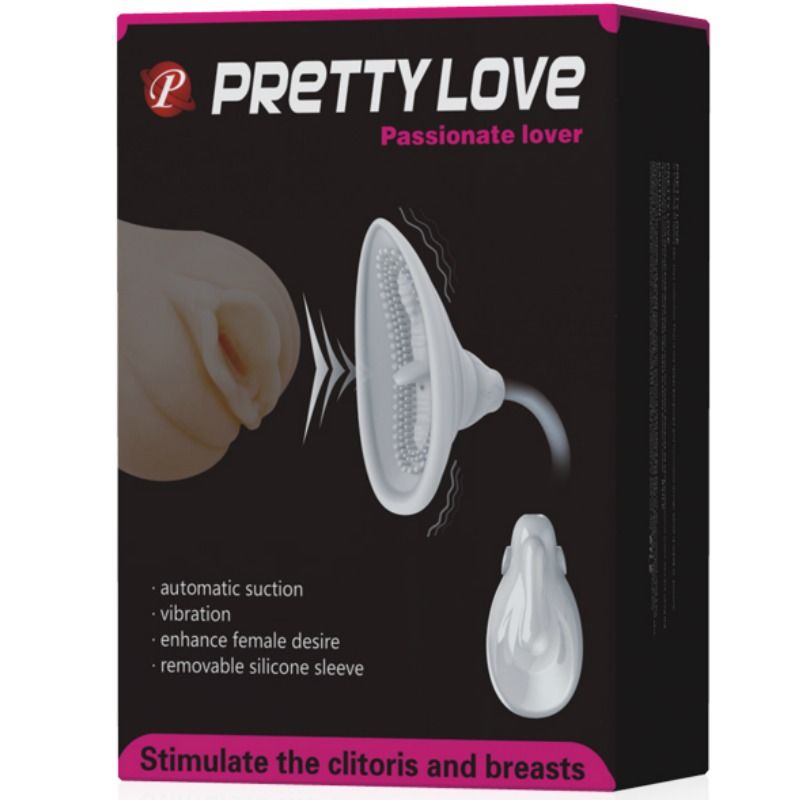 PRETTY LOVE - STIMOLATORE DI SUCCHIAMENTO E FLIRT PER AMANTE PASSIONALE