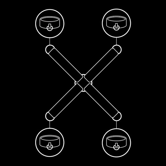 FETISH SUBMISSIVE - MANETTE IN PELLE VEGANA UNION