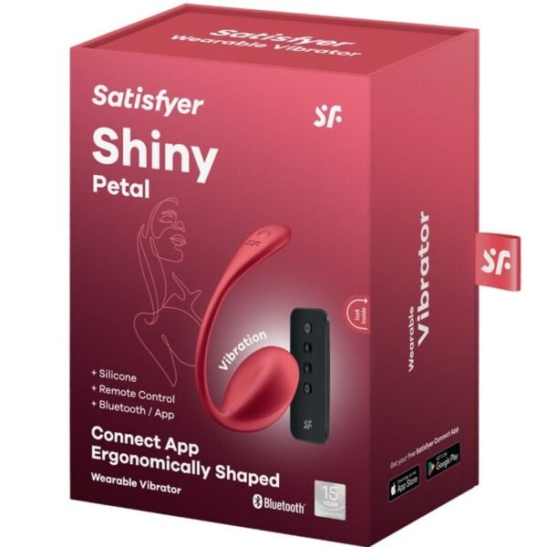 Shiny petal stimolatore con telecomando gpoint rosso app gratuita - immagine 7