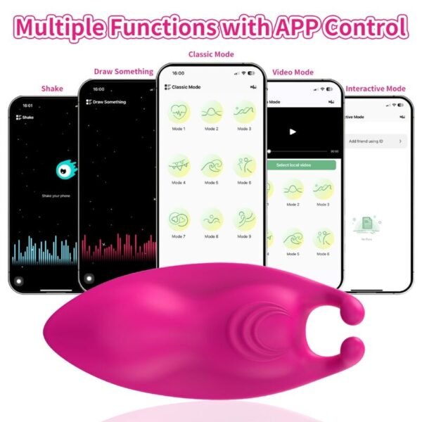 Mutandina indossabile honeybee vibratore gspot fucsia app-gratuita - immagine 7