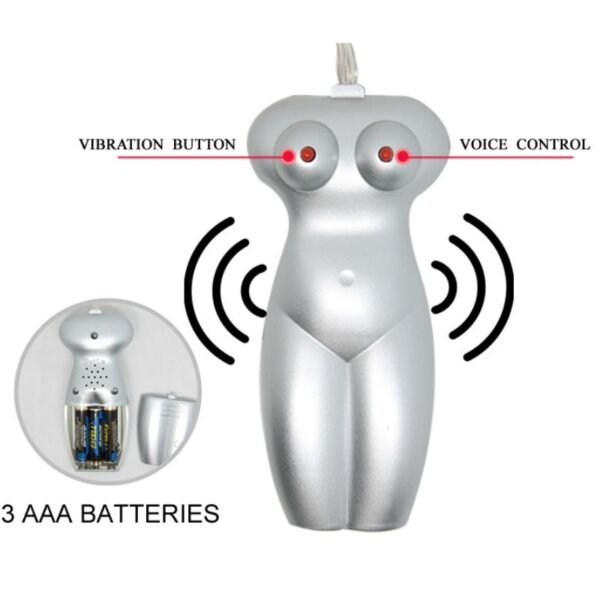 Realistico Vagina e Ano con Vibrazione e Controllo vocale - immagine 5